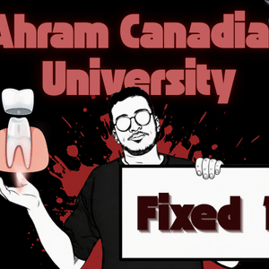 Fixed prosthodontics 1 جامعة الأهرام الكنديه (نظري +عملي)